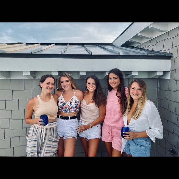 Rhythm is Gonna Get You Embroidered White Top - Picture 4 of 5